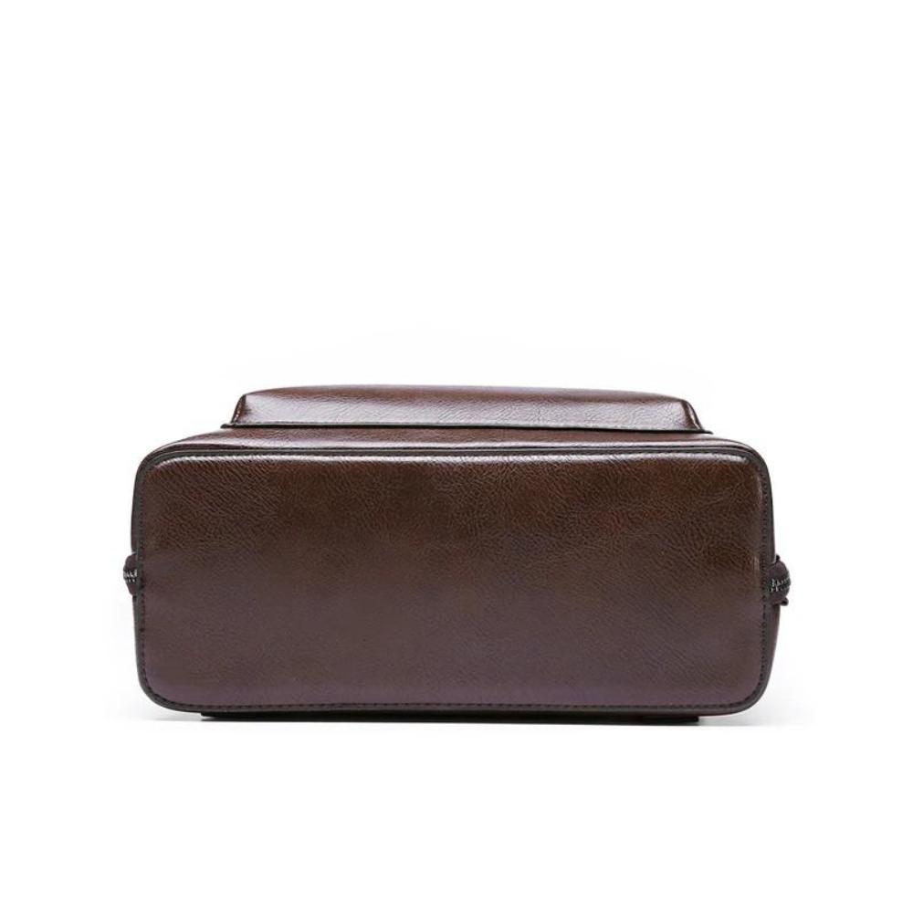 Klasyczny Plecak z Podwójnym Zamkiem - Elegancki Design