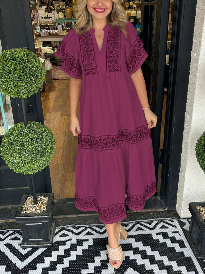 Hanna - Elegancka Sukienka Boho