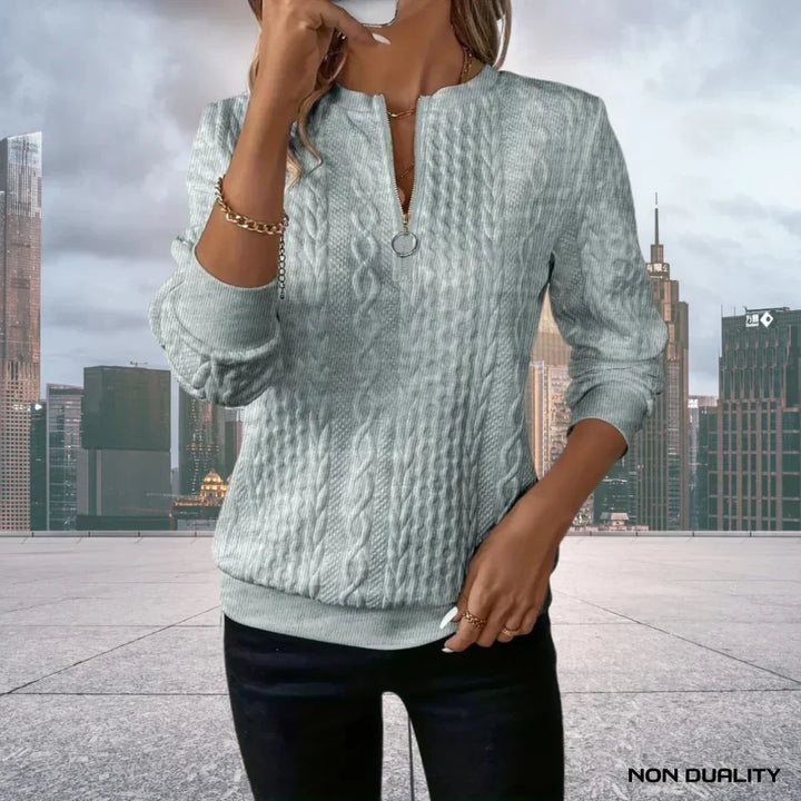 Sweter z zamkiem Non-Duality