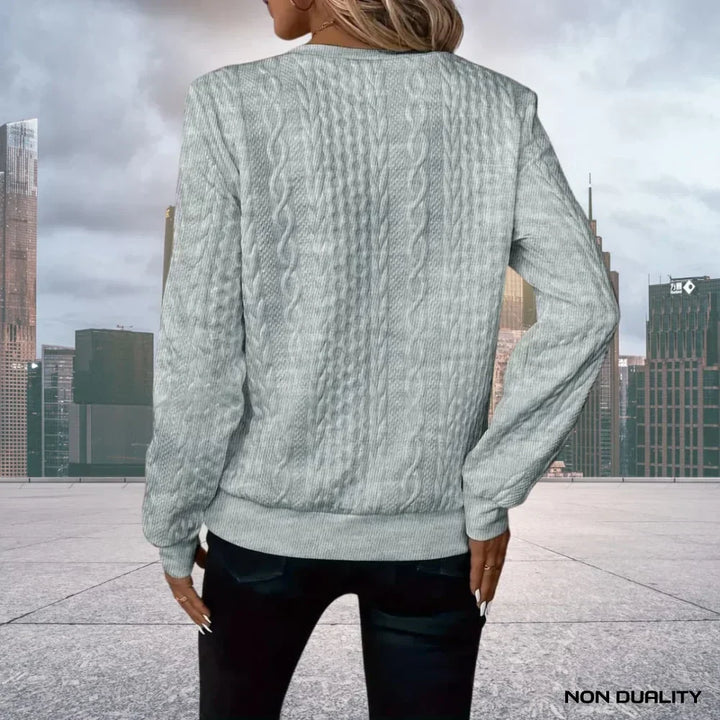 Sweter z zamkiem Non-Duality
