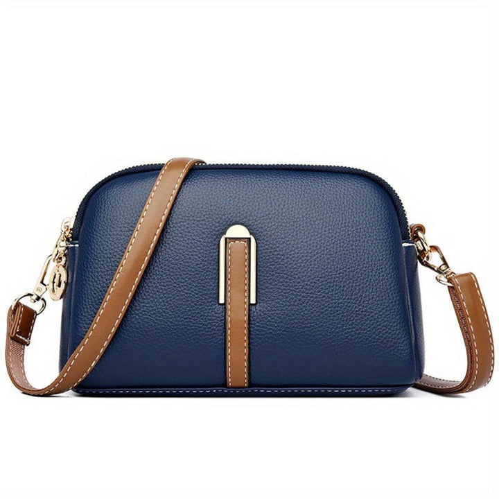 Torebka crossbody Mila Litchi z tłoczeniem