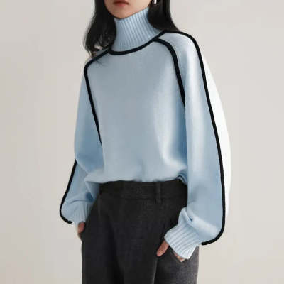 Claire - Elegancki Sweter z Golfem