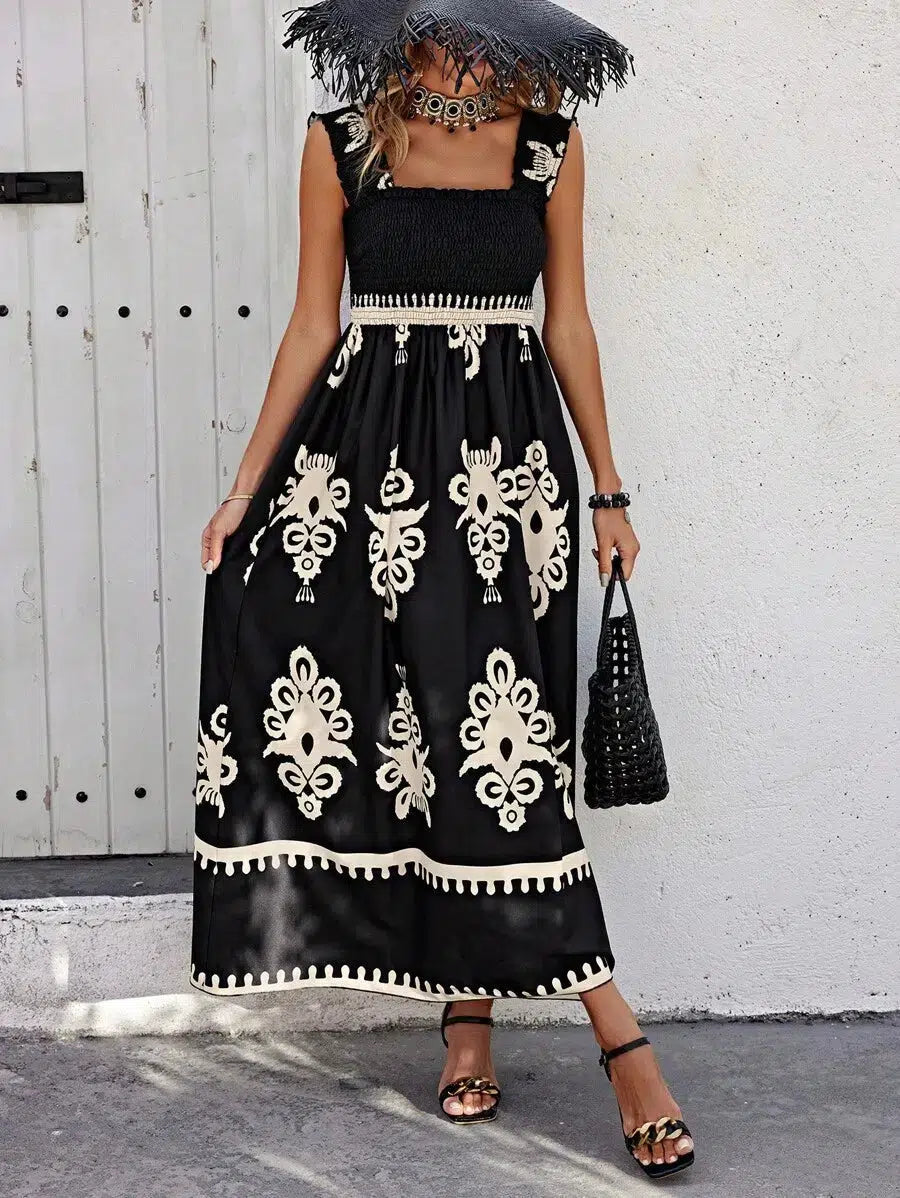 Nereza - Boho Maxi Dress
