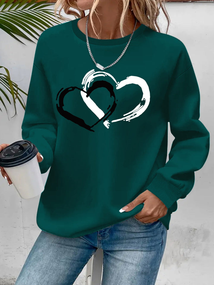 Sharyn - Elegancki Sweter w Serce