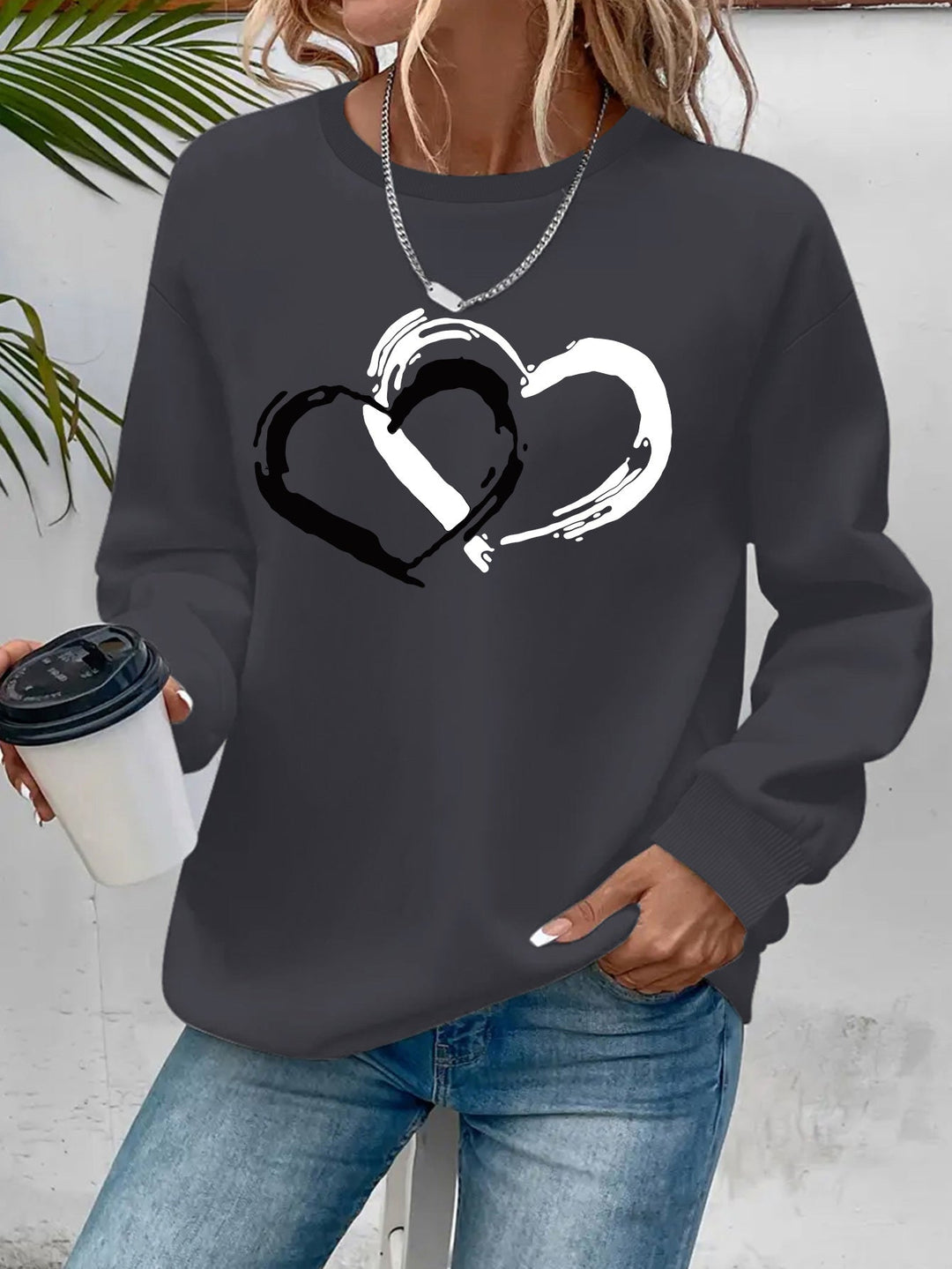 Sharyn - Elegancki Sweter w Serce