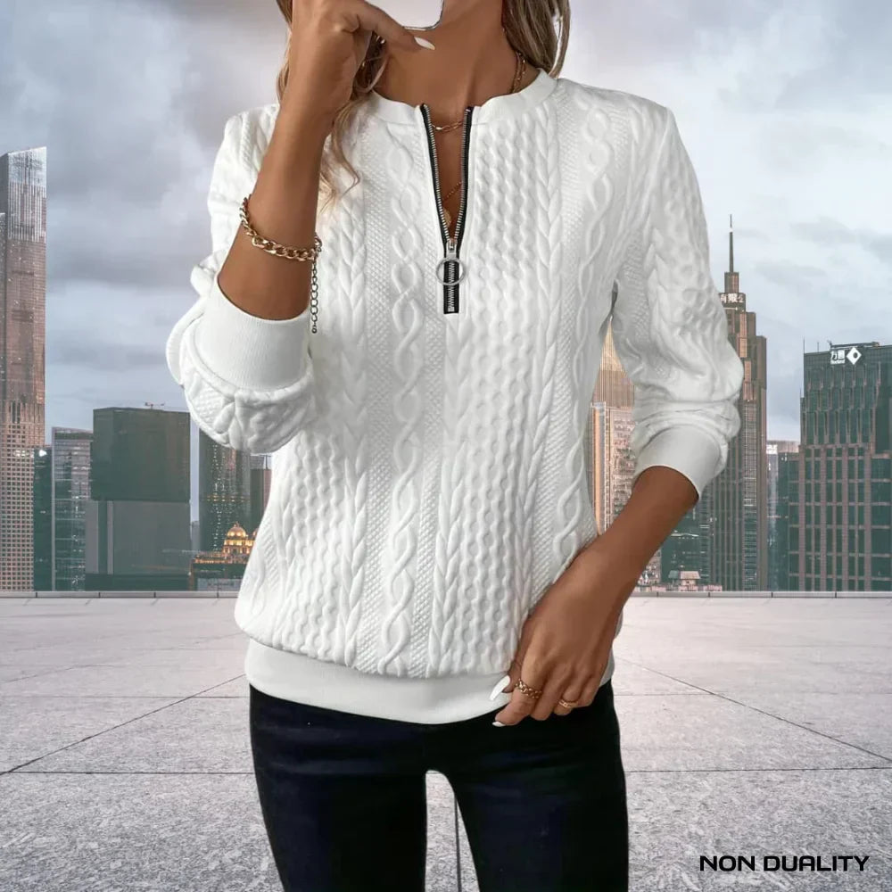 Sweter z zamkiem Non-Duality