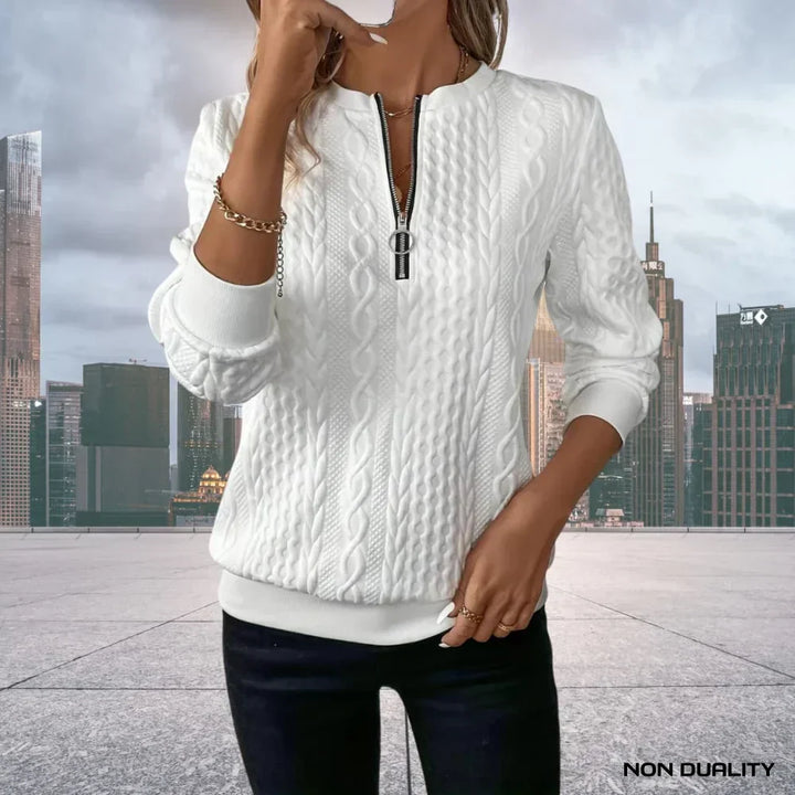 Sweter z zamkiem Non-Duality