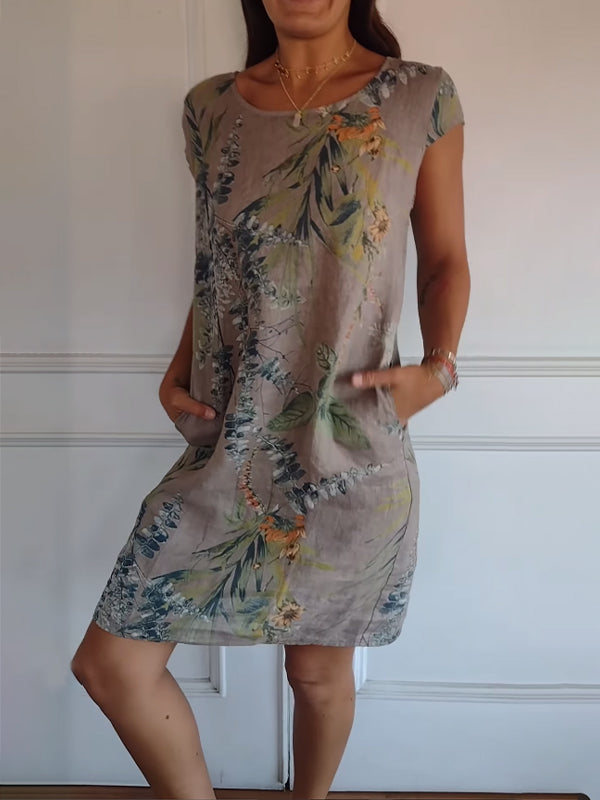 Lillian - Lu dress z nadrukiem