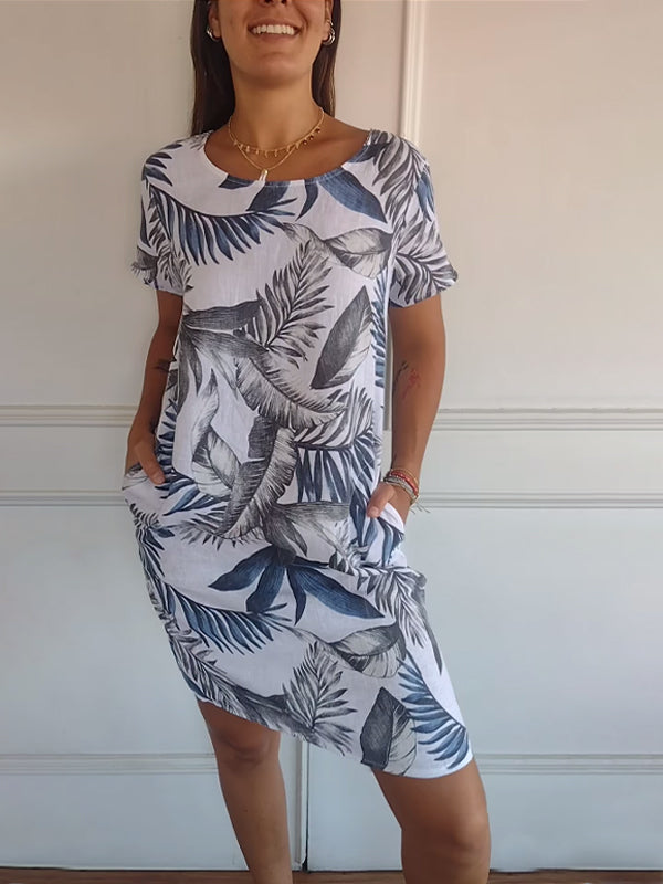 Lillian - Lu dress z nadrukiem