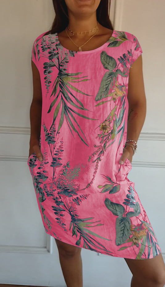 Lillian - Lu dress z nadrukiem
