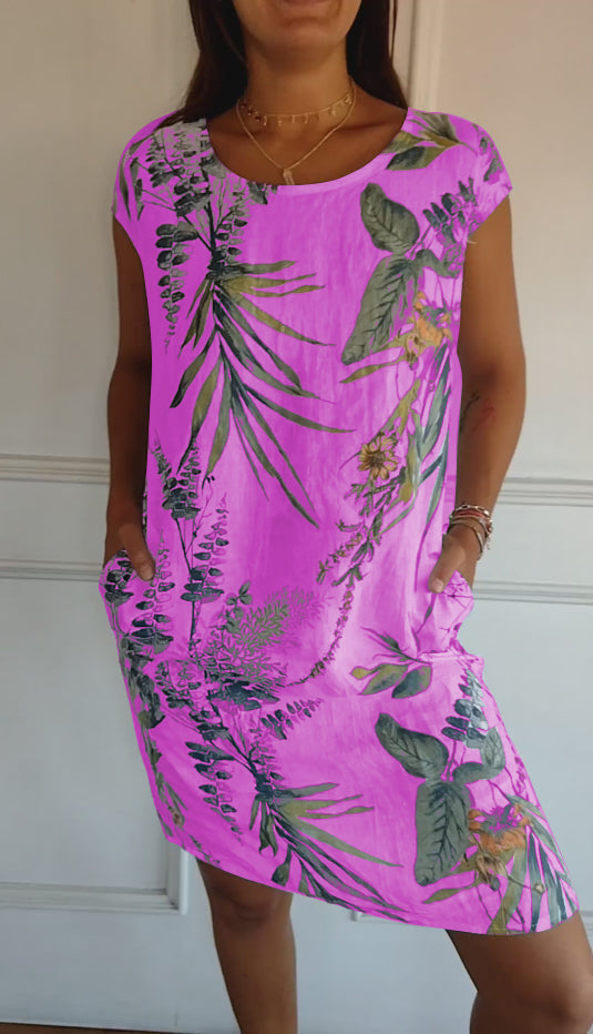 Lillian - Lu dress z nadrukiem