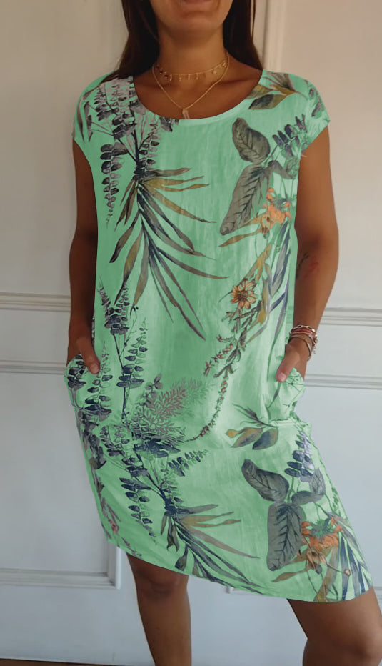 Lillian - Lu dress z nadrukiem