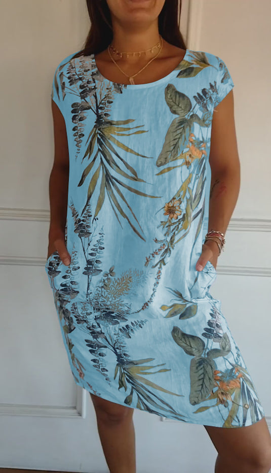 Lillian - Lu dress z nadrukiem