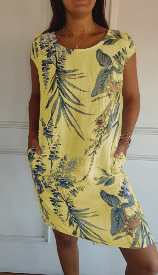 Lillian - Lu dress z nadrukiem