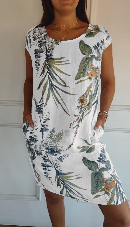 Lillian - Lu dress z nadrukiem