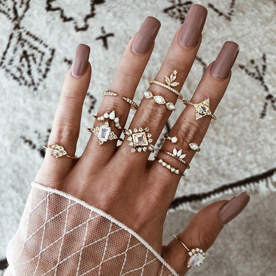 Zestaw Einzigartiges Premium z 8 do 12 Ringen