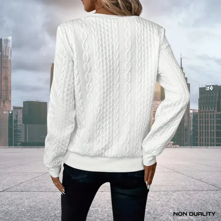 Sweter z zamkiem Non-Duality