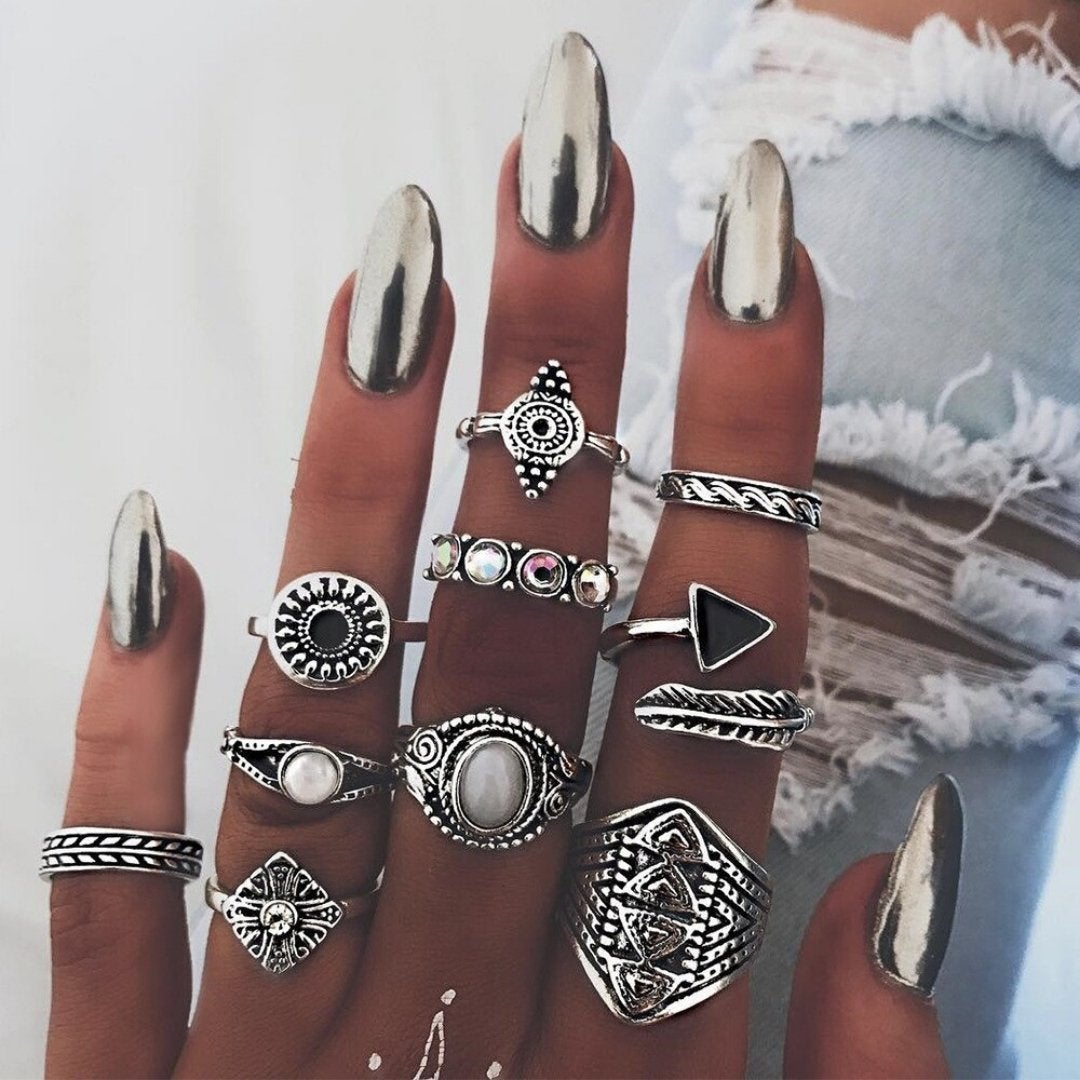 Zestaw Einzigartiges Premium z 8 do 12 Ringen
