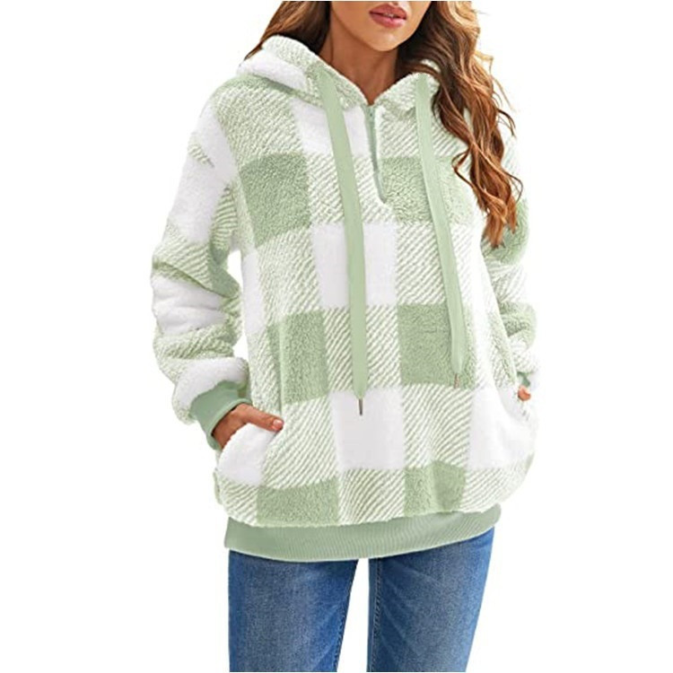 Mariam - Stylowy Sweter z Połowicznym Zamkiem