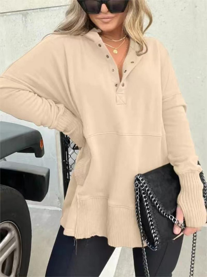 MAGGIE - SWETER Z KAPTUREM W STYLU LUXURY