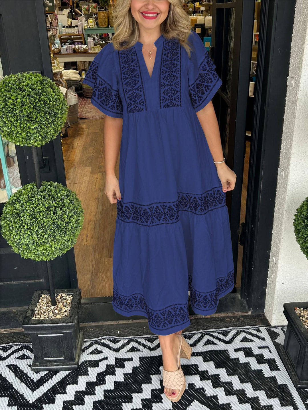 Hanna - Elegancka Sukienka Boho