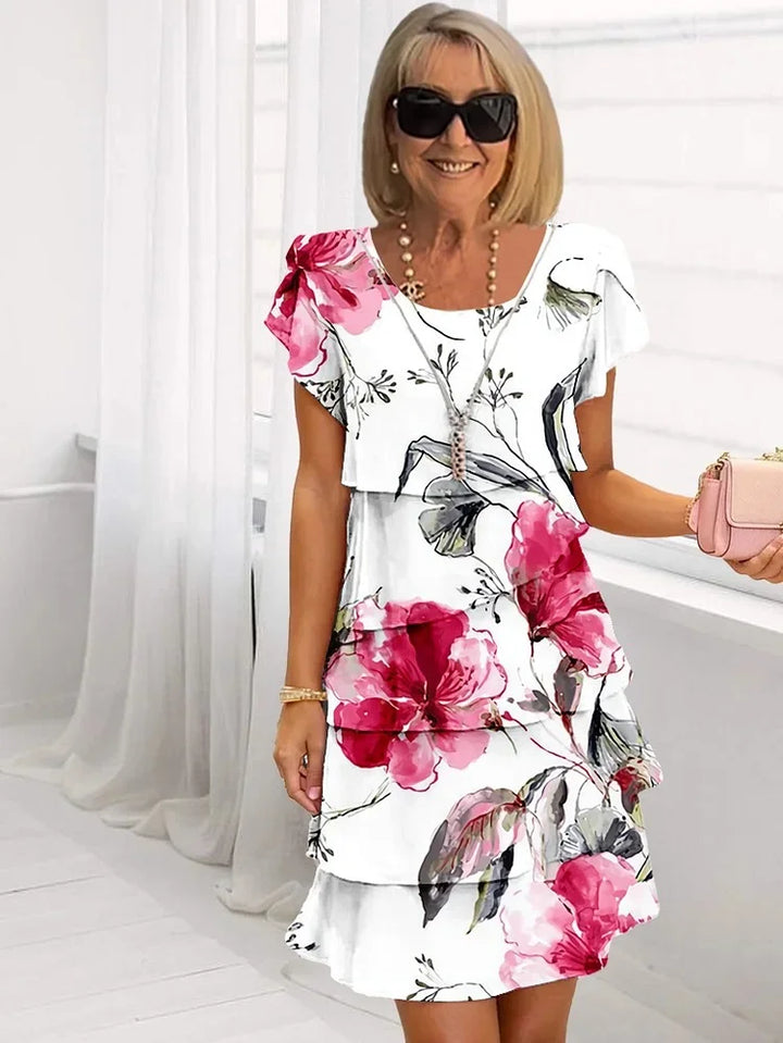 MARVELLE - Sukienka Bloom Ruffle