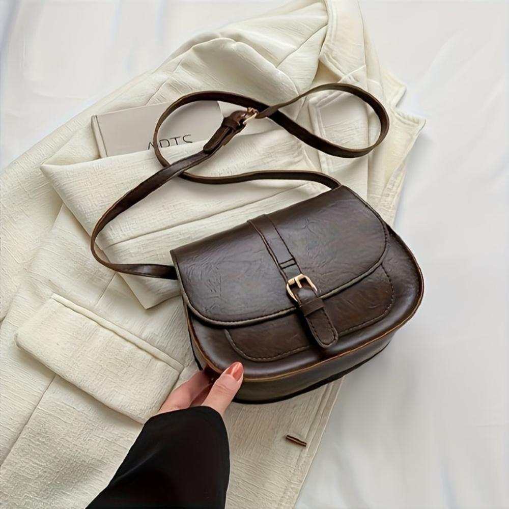 Torba Crossbody Evelyn Classic Saddle