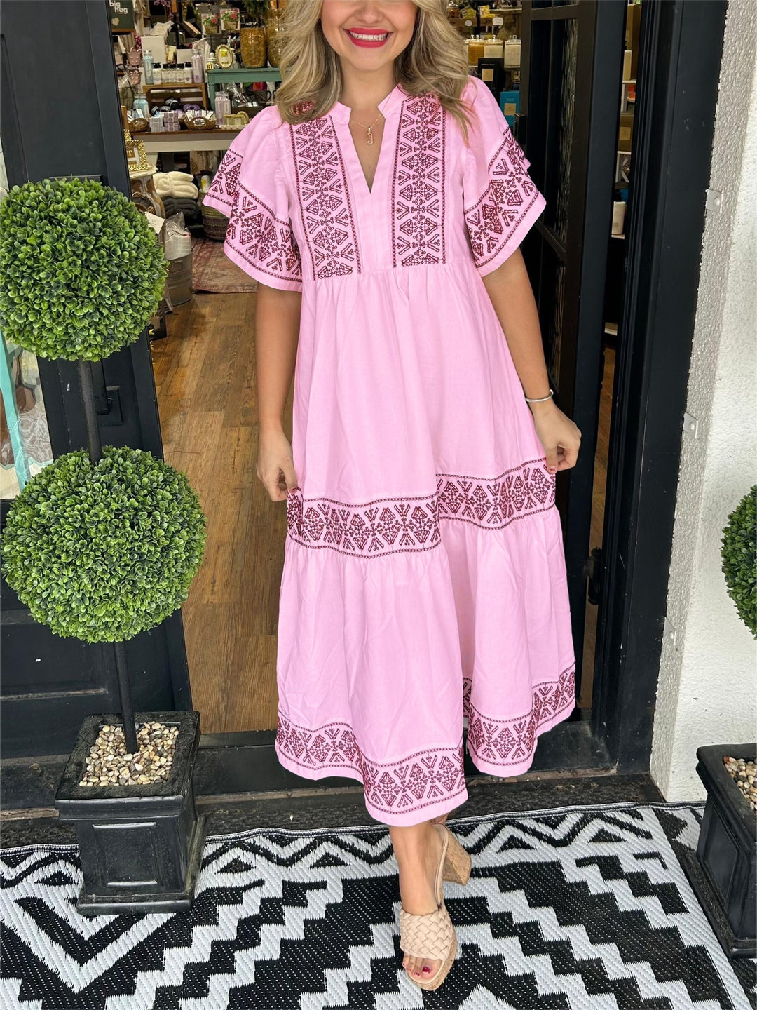 Hanna - Elegancka Sukienka Boho