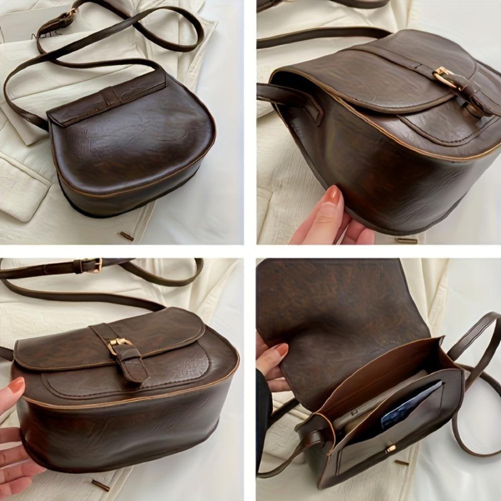 Torba Crossbody Evelyn Classic Saddle