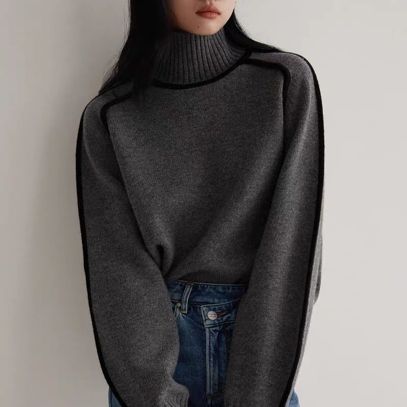 Claire - Elegancki Sweter z Golfem