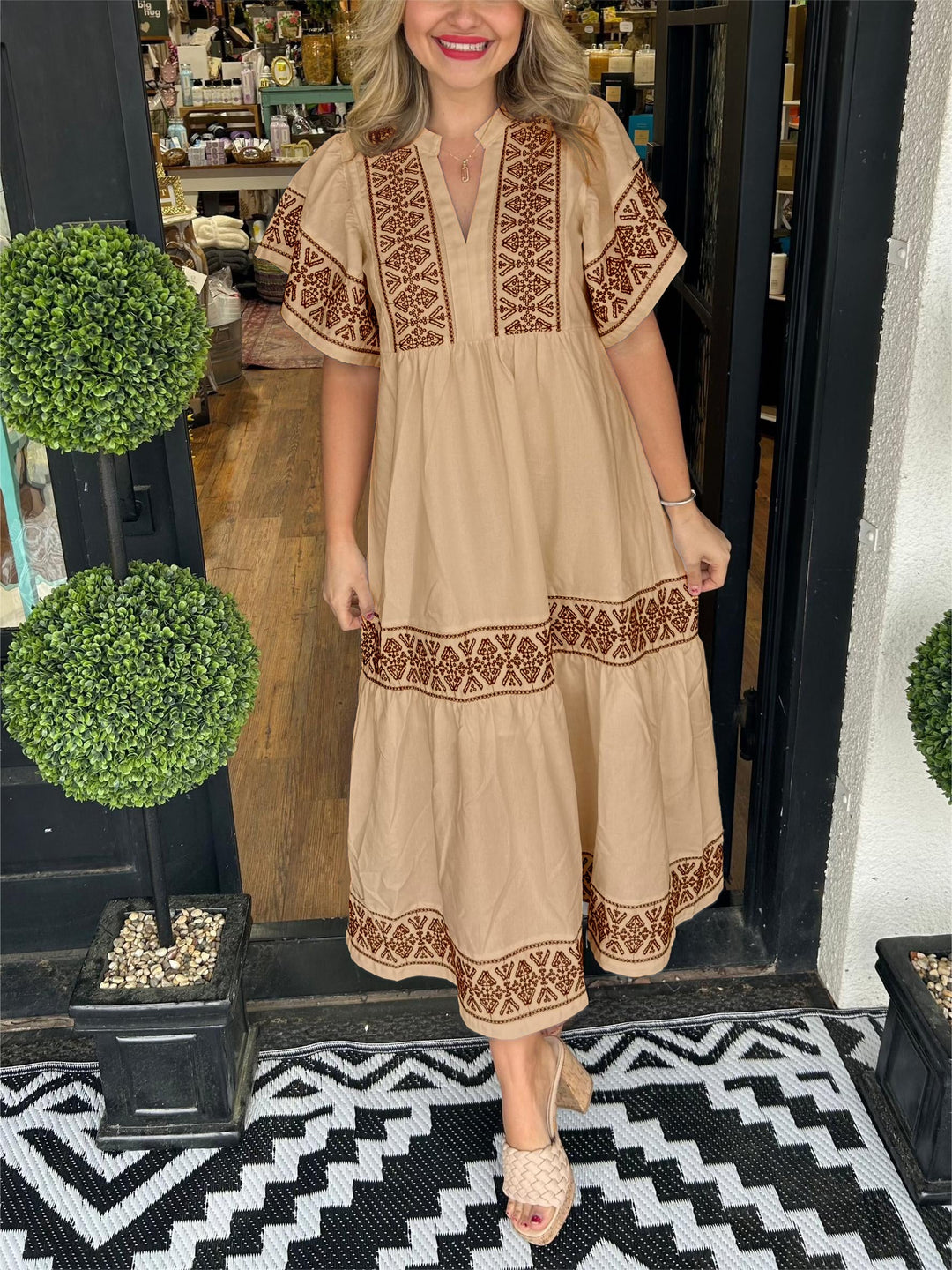 Hanna - Elegancka Sukienka Boho