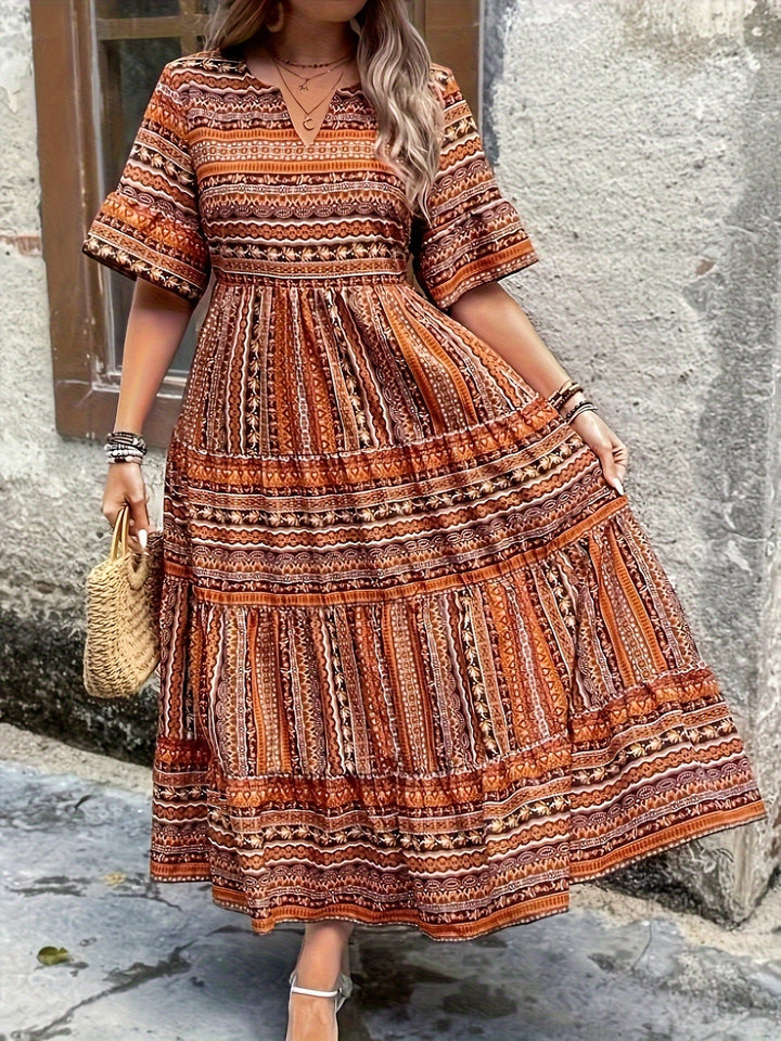 Zafira - Etniczna Sukienka w Stylu Boho
