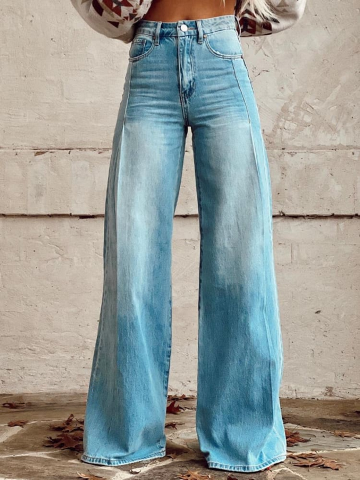 Avery™ - Casual Stylowe Spodnie Szerokie