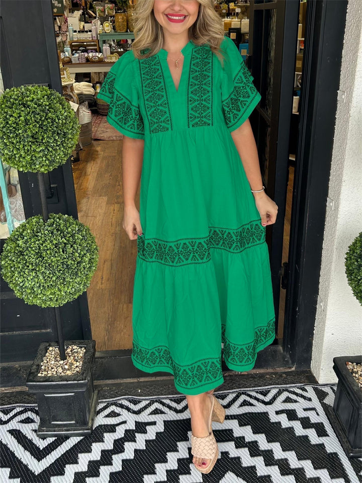 Hanna - Elegancka Sukienka Boho