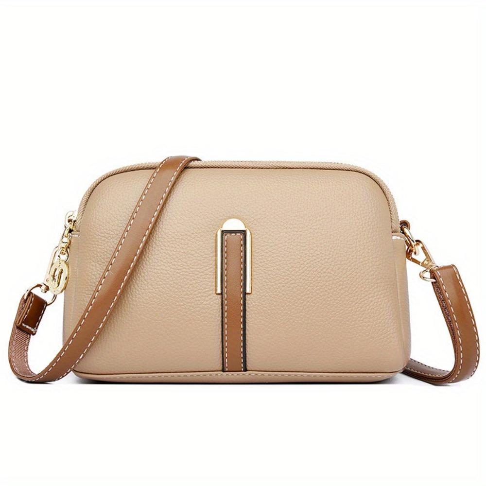 Torebka crossbody Mila Litchi z tłoczeniem