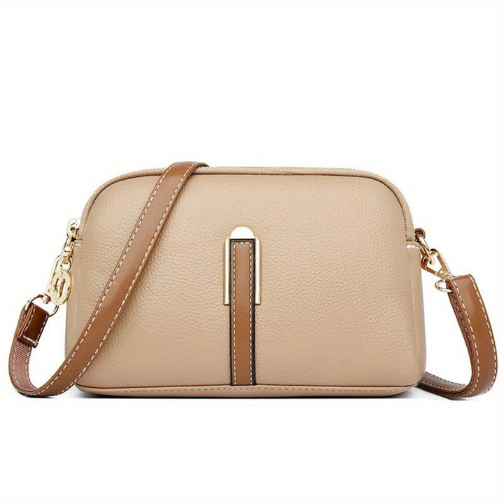 Torebka crossbody Mila Litchi z tłoczeniem