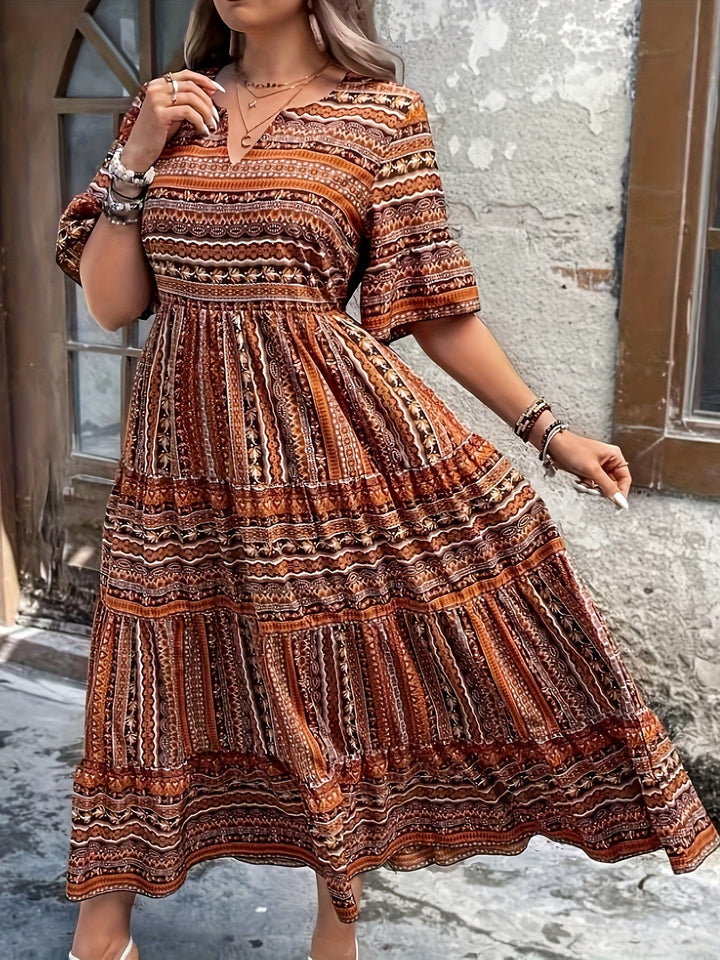 Zafira - Etniczna Sukienka w Stylu Boho
