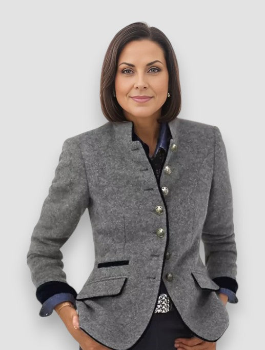 Mariska – Wełniany płaszcz zimowy