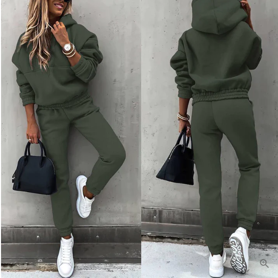 Vikki - Stylowy, Casualowy Dres w Luźnym Fasonie