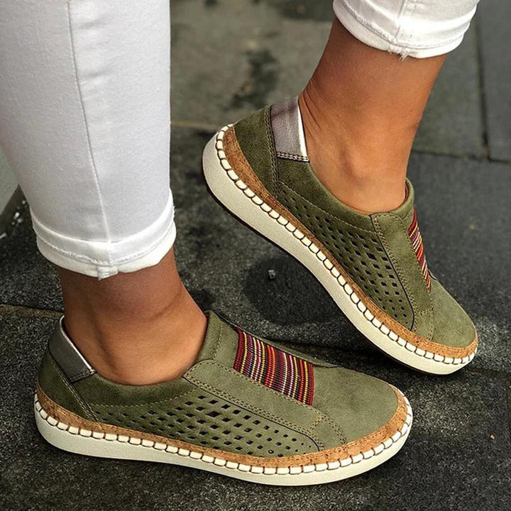 CAROLYN - Eleganckie Boho Sneakersy na Stopę