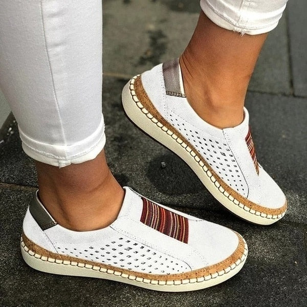CAROLYN - Eleganckie Boho Sneakersy na Stopę