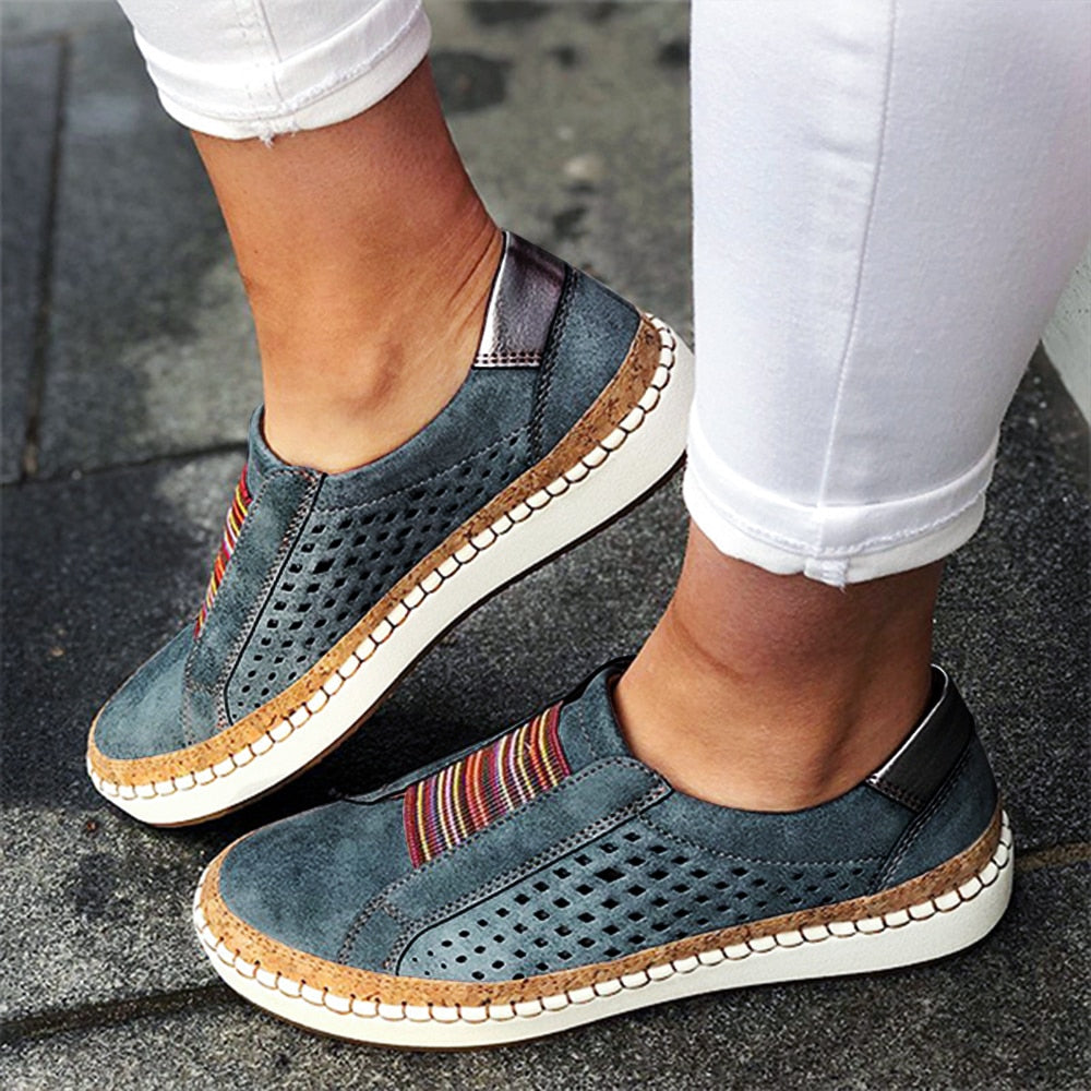 CAROLYN - Eleganckie Boho Sneakersy na Stopę