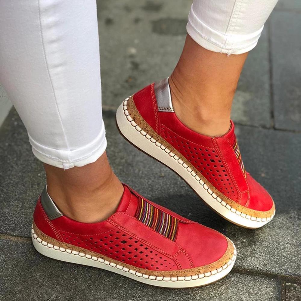 CAROLYN - Eleganckie Boho Sneakersy na Stopę