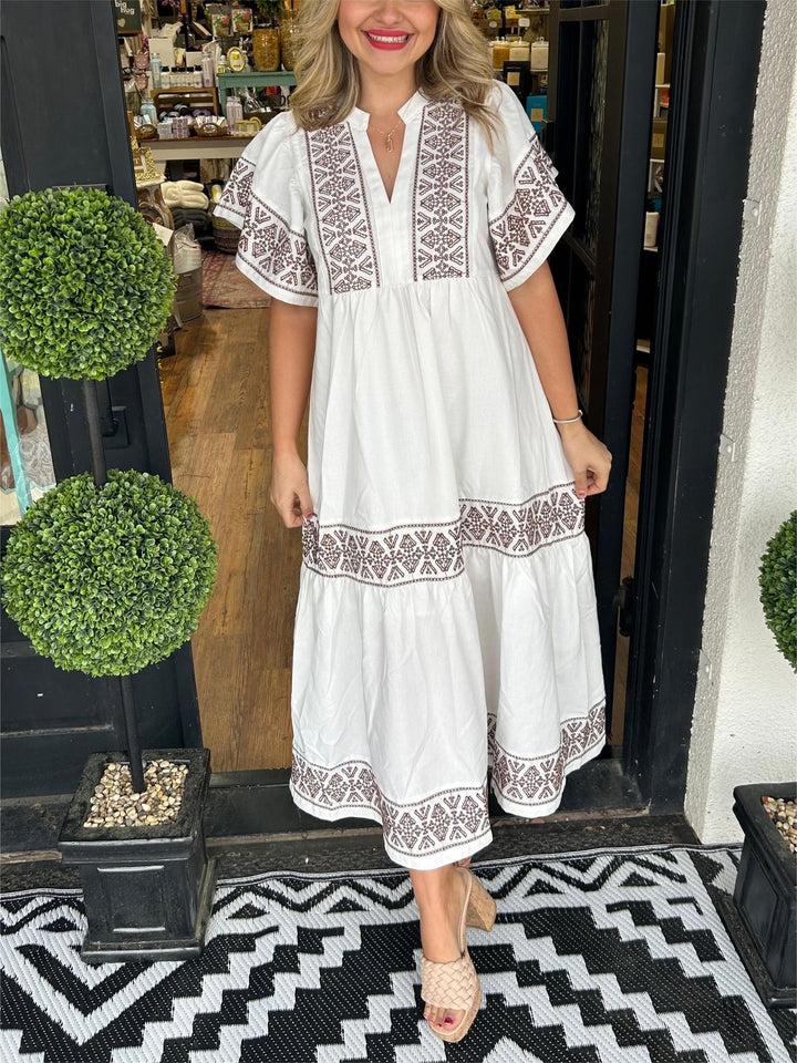 Hanna - Elegancka Sukienka Boho
