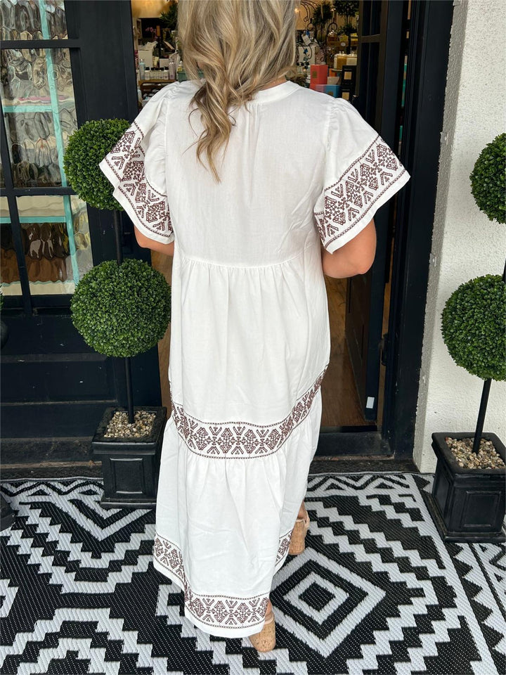 Hanna - Elegancka Sukienka Boho