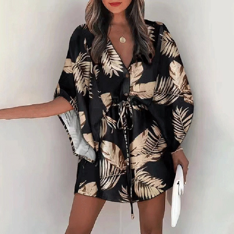 Alisha - Sukienka Letnia w Wzory