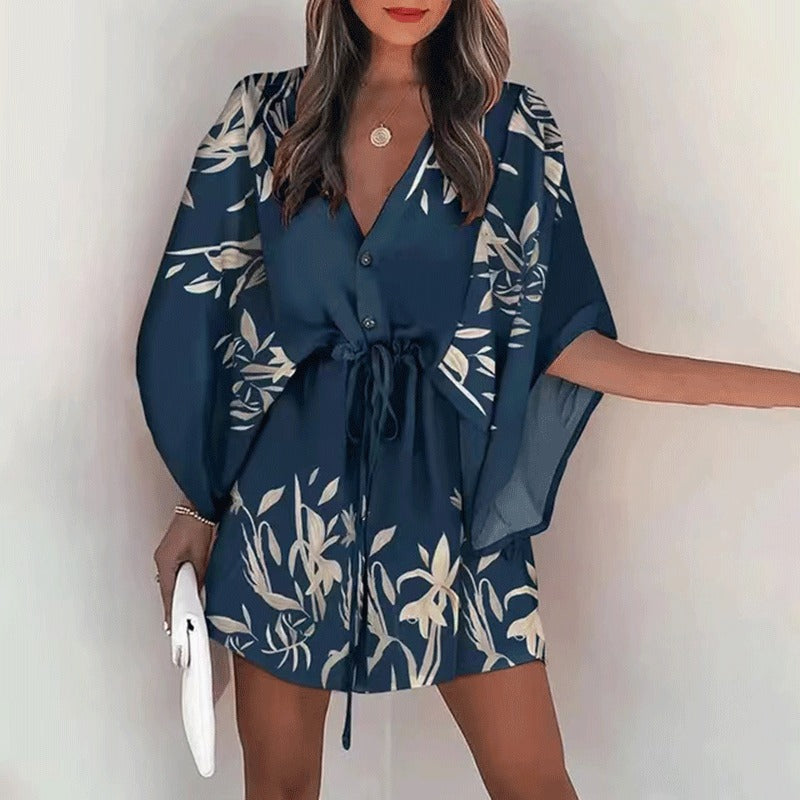 Alisha - Sukienka Letnia w Wzory
