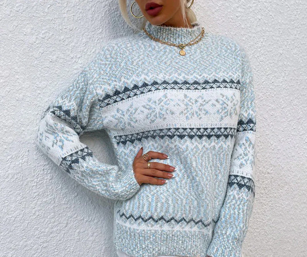 Bella - Miękki Sweter z Golfem