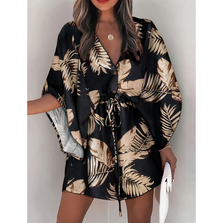 Alisha - Sukienka Letnia w Wzory