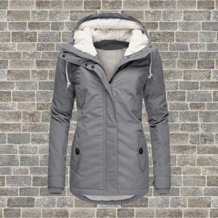 Jenna - Przytulna Sherpa Hoodie Kappa